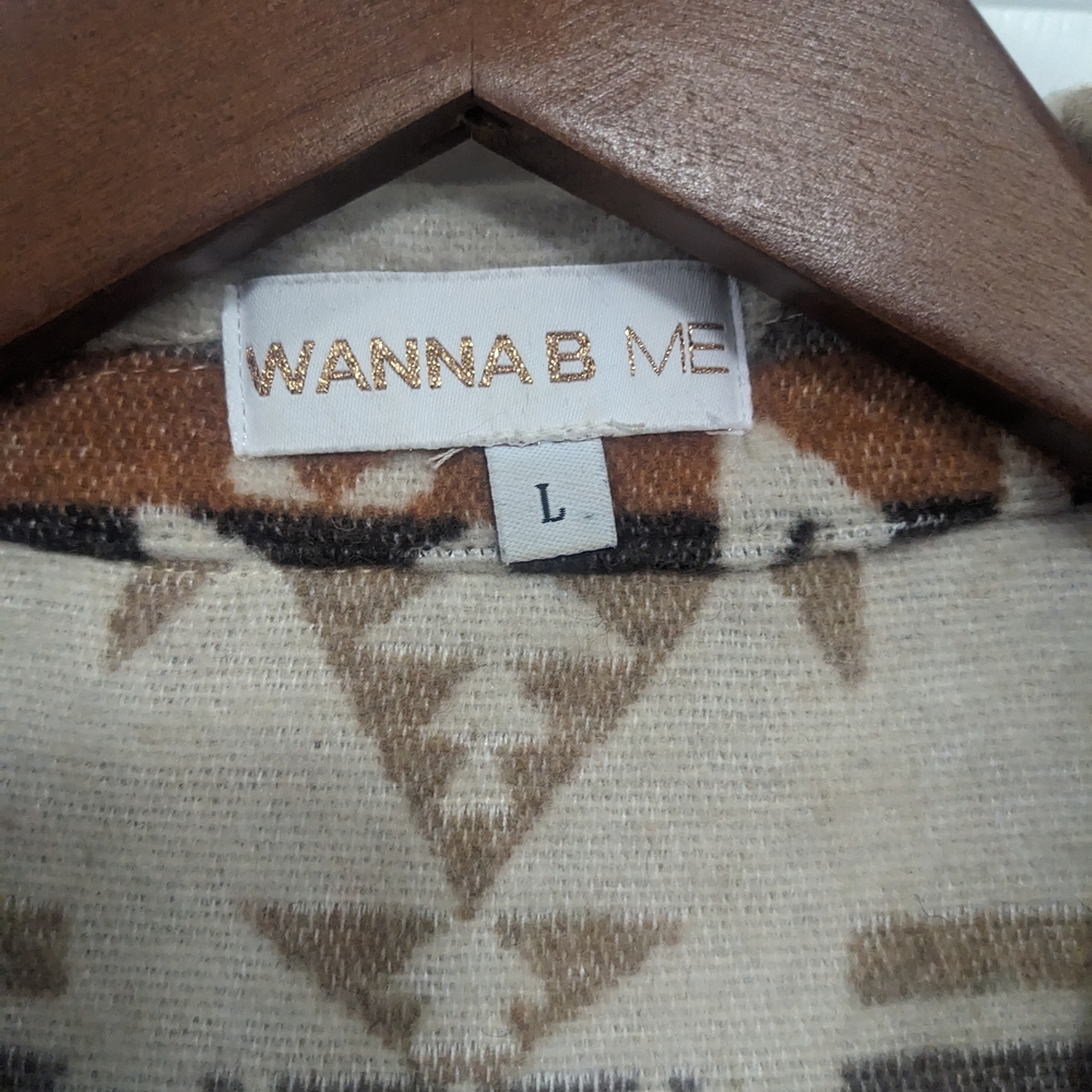 Anna Beige And Brown Patterned Jacket - image 4